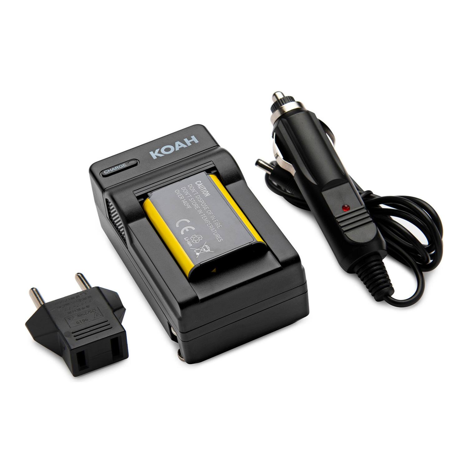 KOAH

CHARGE

CAUTION
DON'T DISPOSE OF THE BATTERY IN FIRE
DON'T STORE THE BATTERY IN HIGH TEMPERATURE

Li-ion BATTERY

CE

SCP6C

V 6196