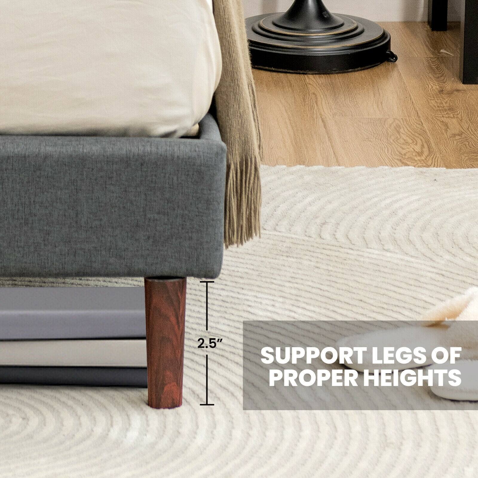 SUPPORT LEGS OF PROPER HEIGHTS 2.5"