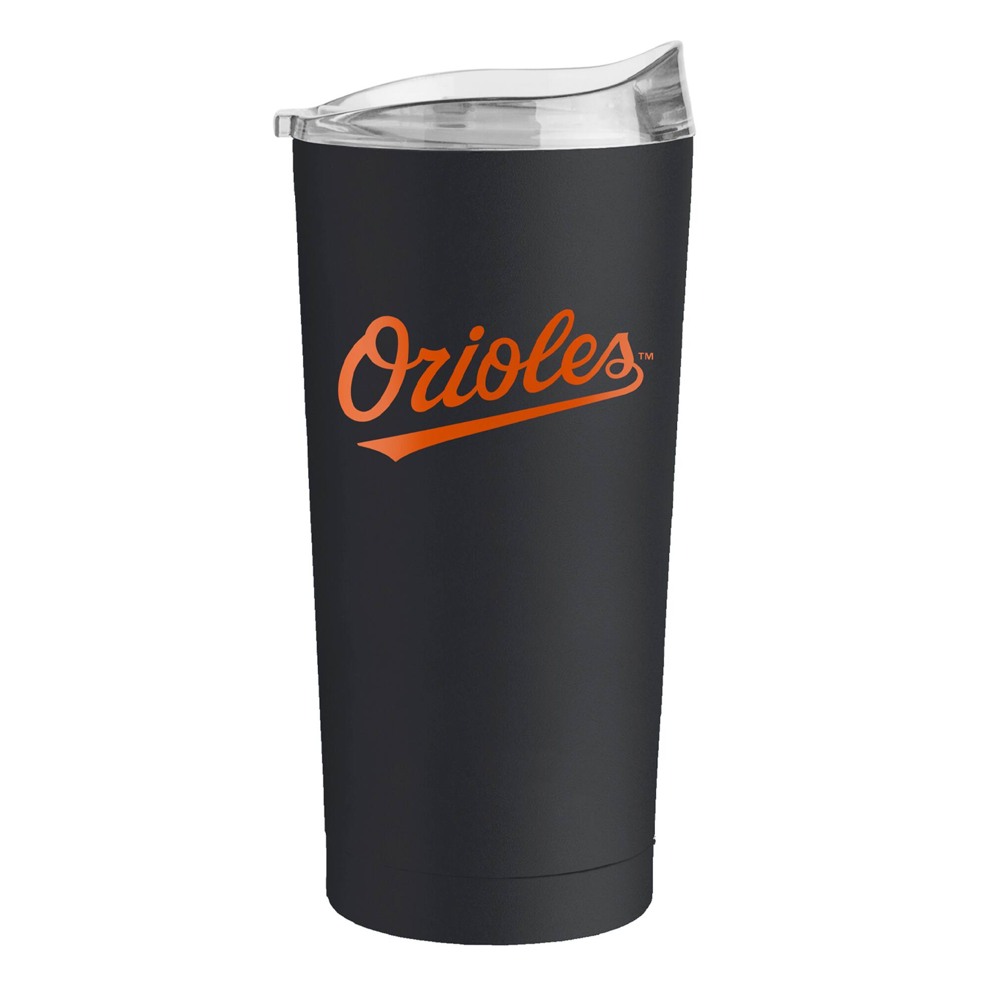 Alt View 1. Logo Brands - Baltimore Orioles 20oz. Flipside Powder Coat Tumbler - Multicolor.
