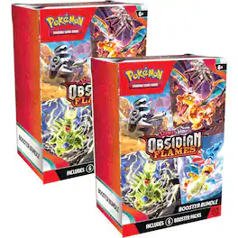 Pokémon - Pokemon Scarlet & Violet SV3 Obsidian Flames Booster Bundle (2-pack)