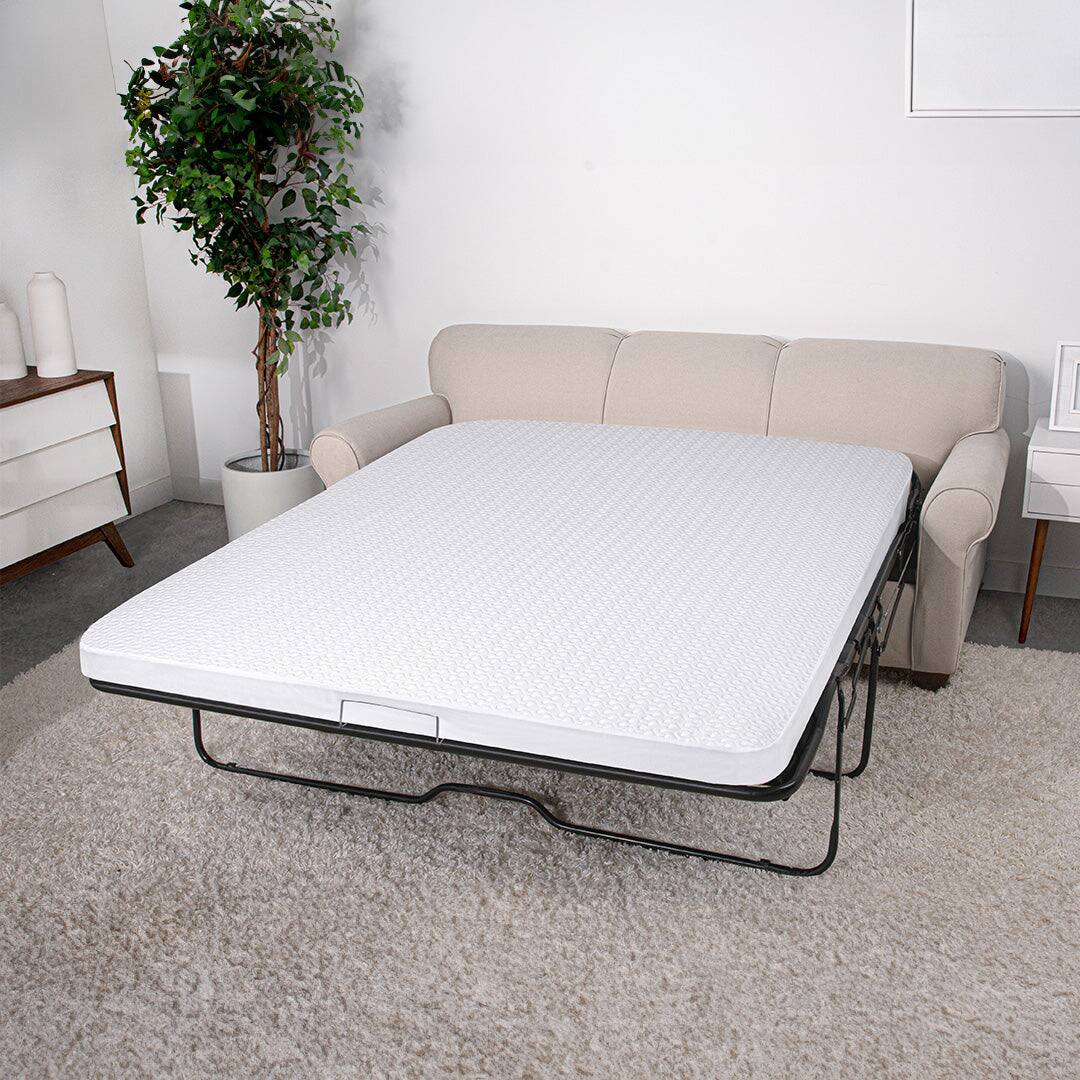 Left. Bedgear - Dri-Tec Sofa Bed Performance® Mattress Protector - White, Queen, Queen X Wide - White.