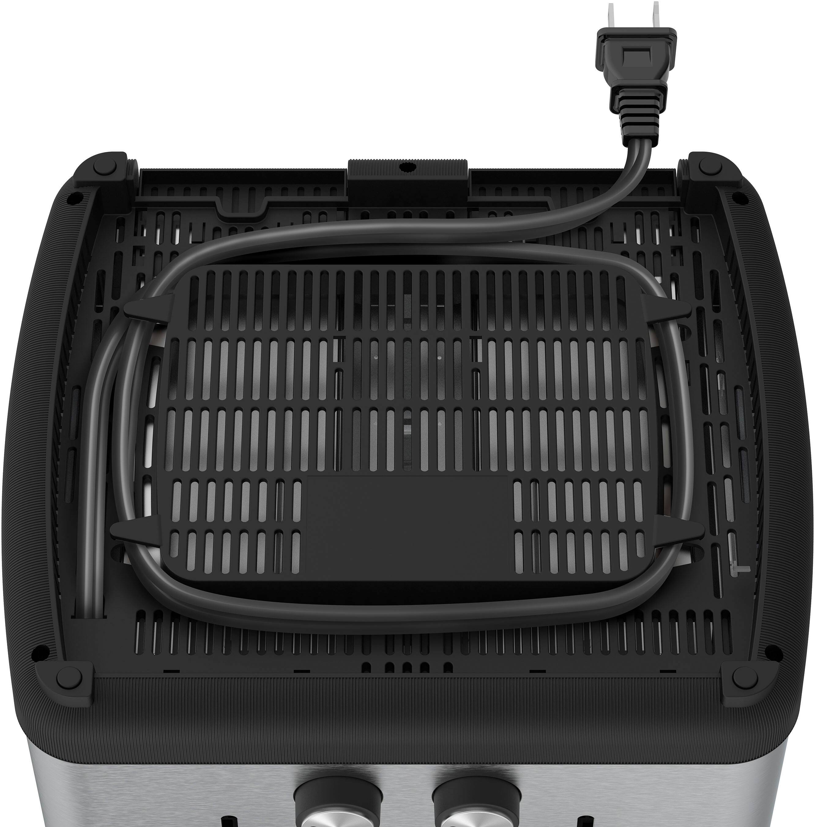 Left. bella PRO - 4-Slice Toaster with Extra Wide Slots - Stainless Steel.