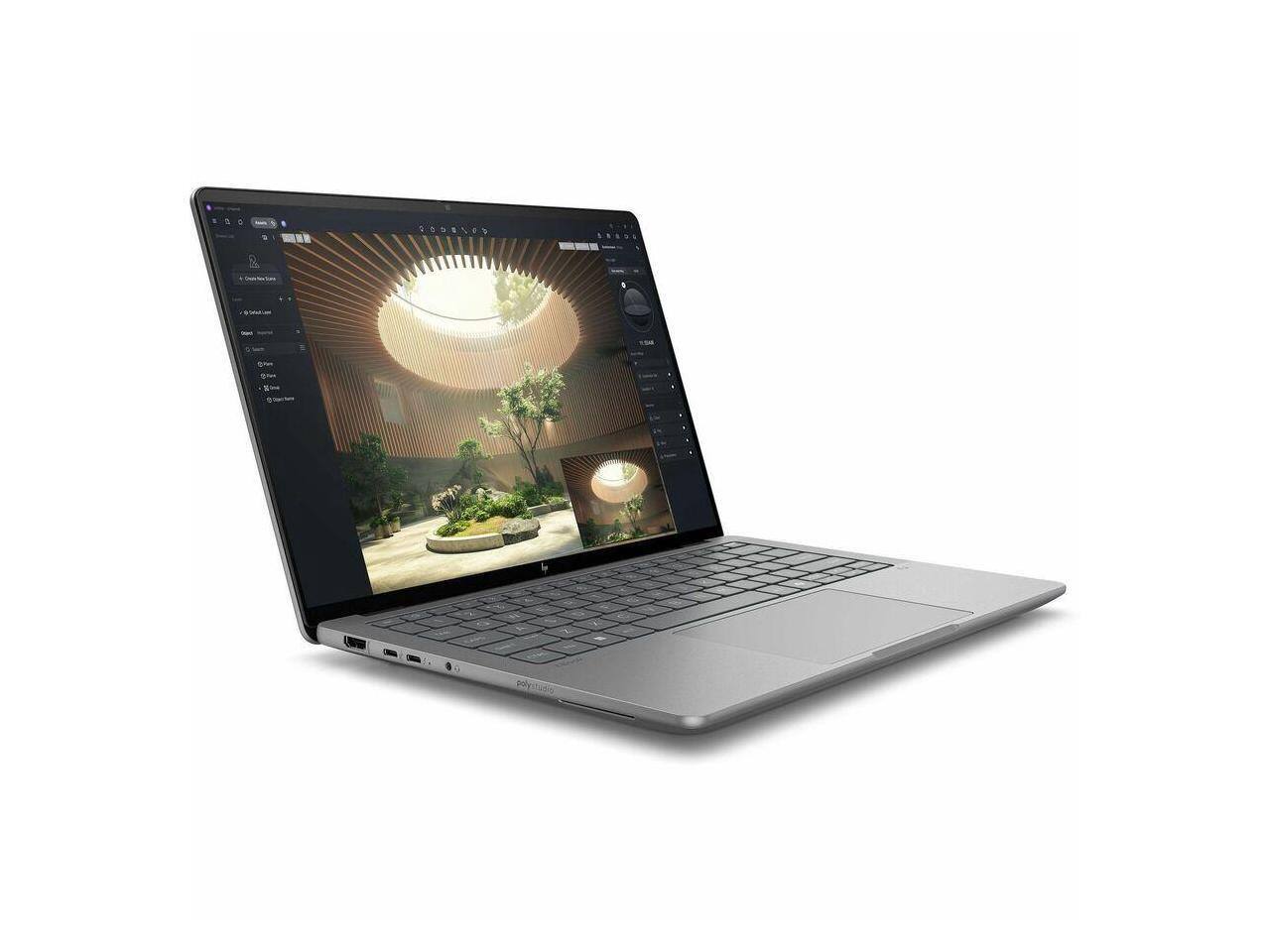 Alt View 2. HP - HP ZBook Ultra G1a 14" Touch - AMD Ryzen AI Max+ PRO 395 - 128 GB - AMD Radeon 8060S - Win 11 Pro - Silver.