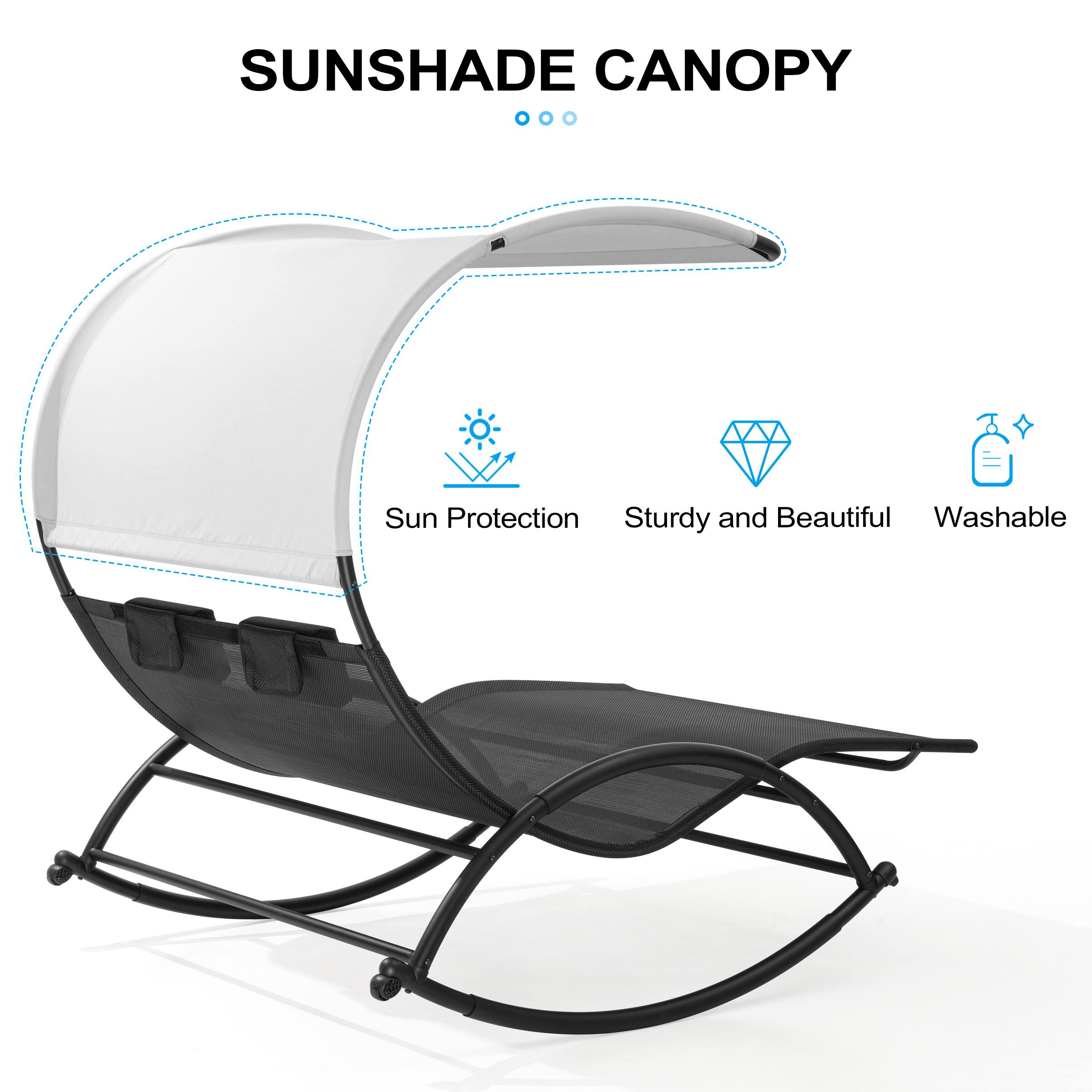 SUNSHADE CANOPY

- Sun Protection
- Sturdy and Beautiful
- Washable