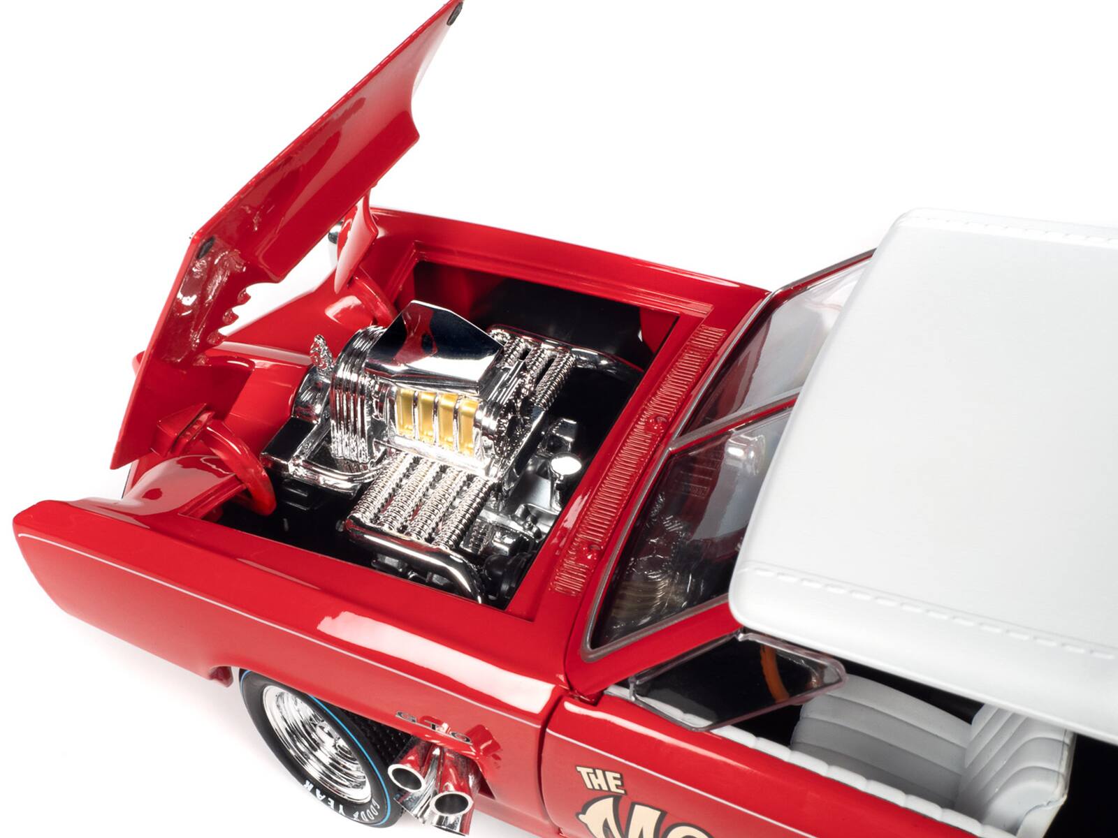 The text on the image reads:

"THE MONSTER"