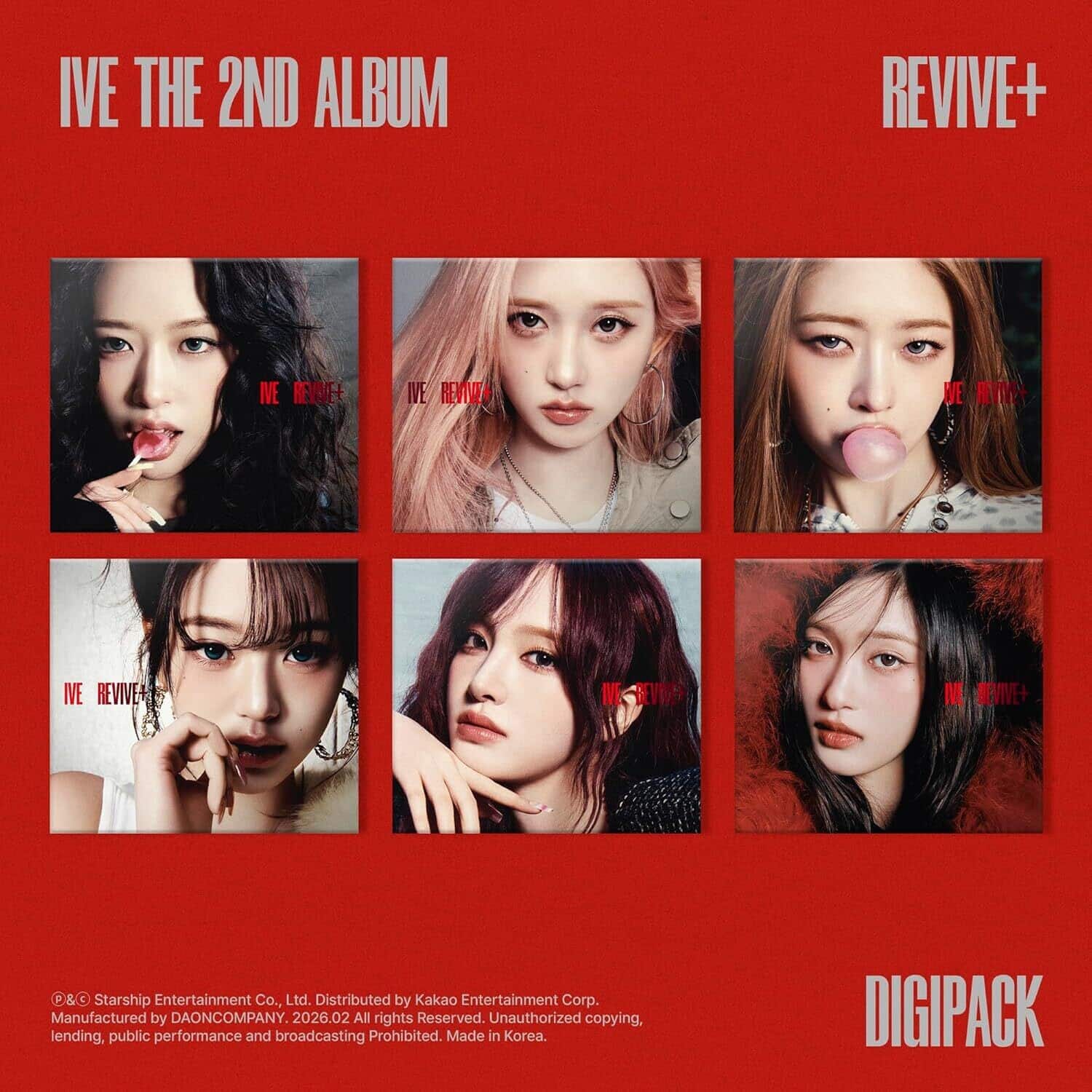 【新品未開封】IVE THE 2ND ALBUM REVIVE+ 4種形態✖︎10 Ive Ive The 2nd Album Revive+ COMPACT DISCS [CD] - Best Buy