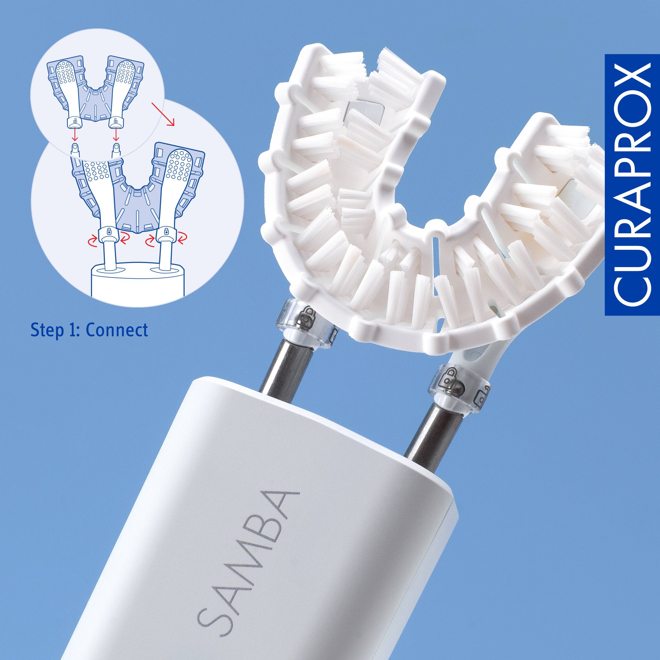 Curaprox Samba, Robotic Toothbrush White 73349348 - Best Buy
