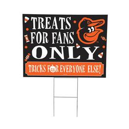 Evergreen Enterprises - Baltimore Orioles 18" x 24" Halloween Treats Outdoor Yard Sign - Multicolor