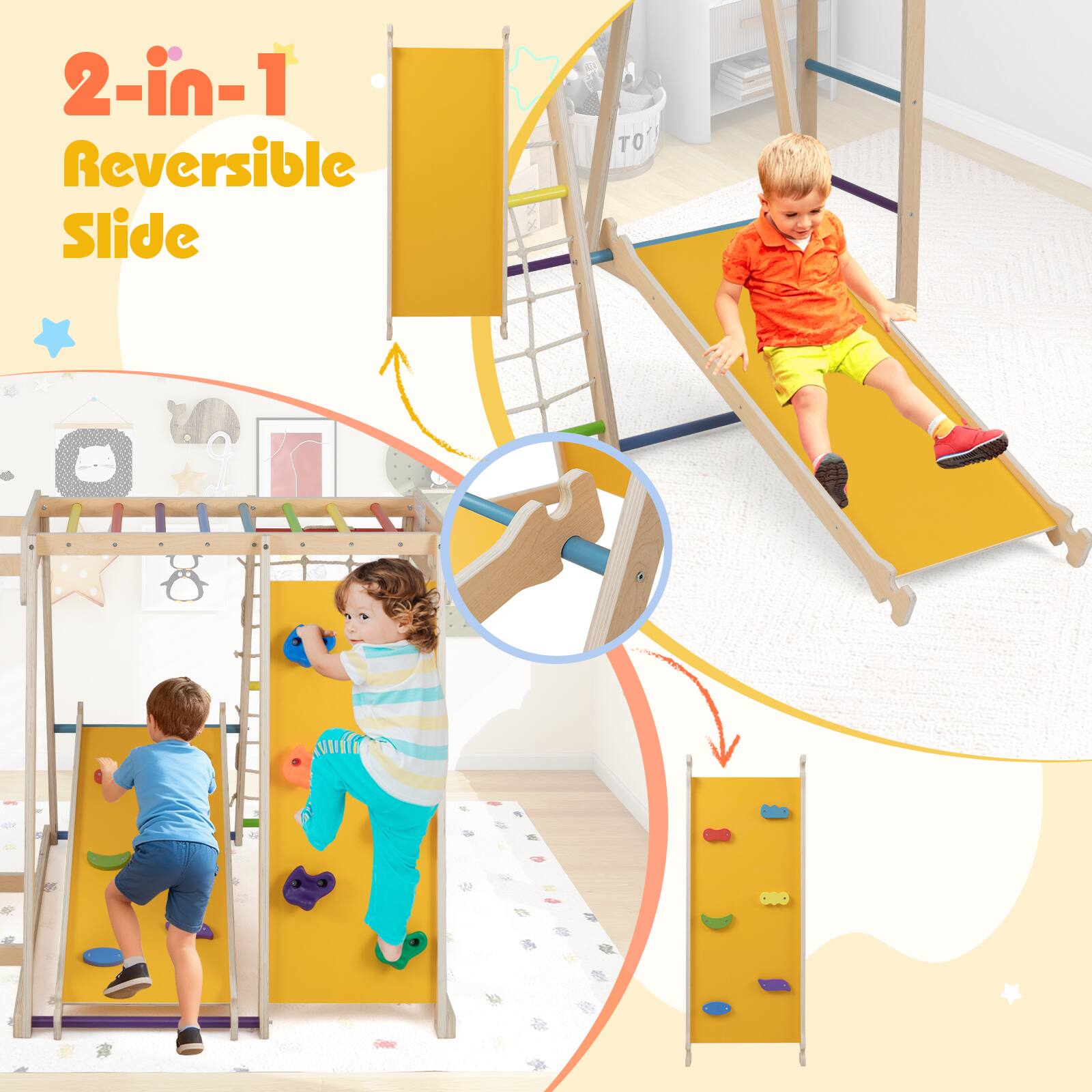 2-in-1 Reversible Slide