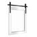 Alt View 4. LOVMOR - Rectangle Framed Wall Bathroom Vanity Mirror Accent Mirror - 18" x 26" - White.