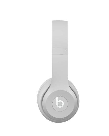 Alt View 2. Beats - Beats Solo 4 Bluetooth Wireless On-Ear Headphones - Gray.