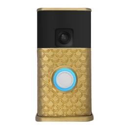 Michael Healy - Scales Video Doorbell Cover (Ring Battery Doorbell 2024 Release) - Satin Brass