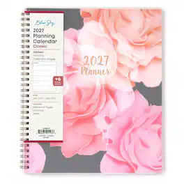 Blue Sky - 2027 Monthly Planner Calendar, 8"x10", Joselyn