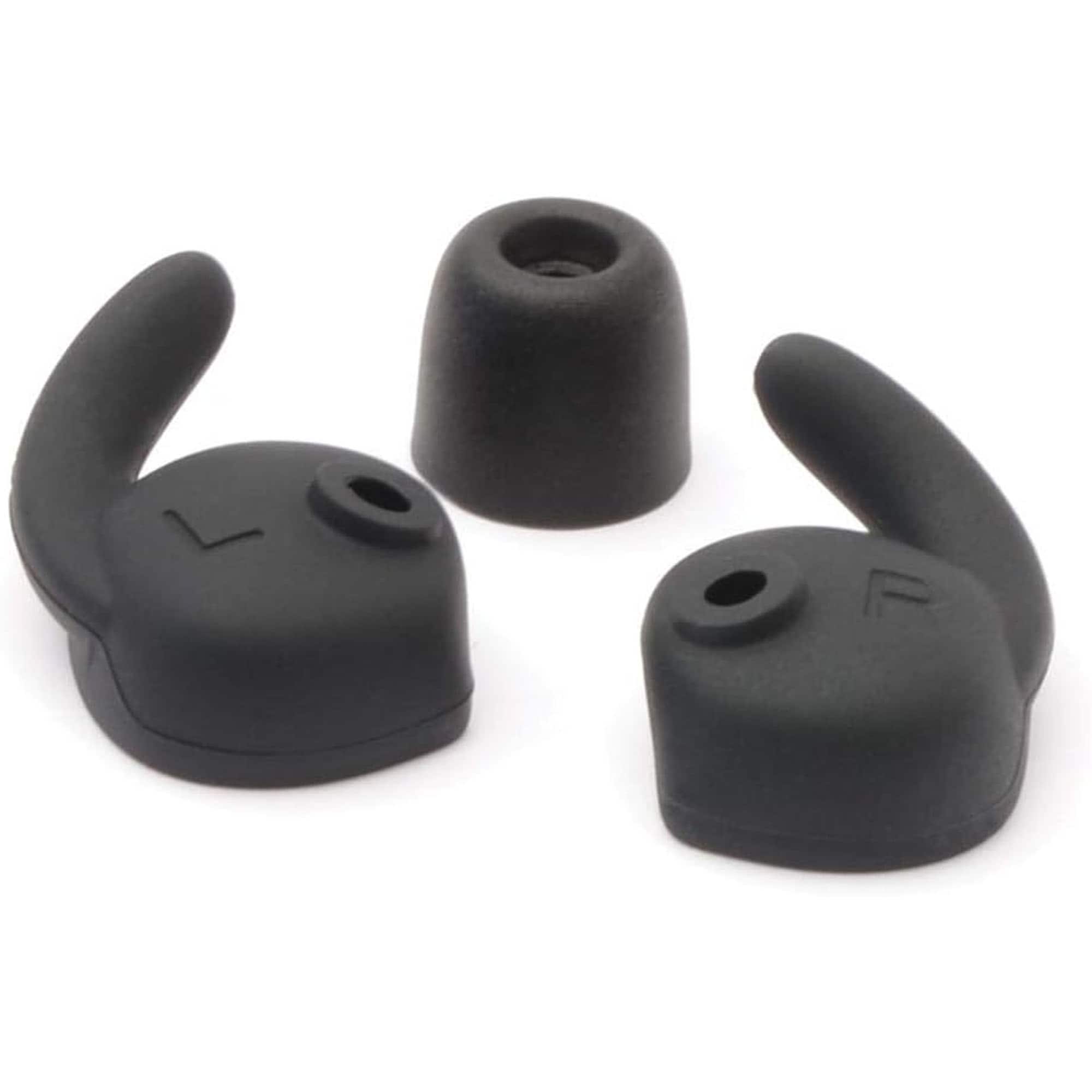 Walker’s - Walker's Silencer Replacement Tips/Fins, S/M/L - Black