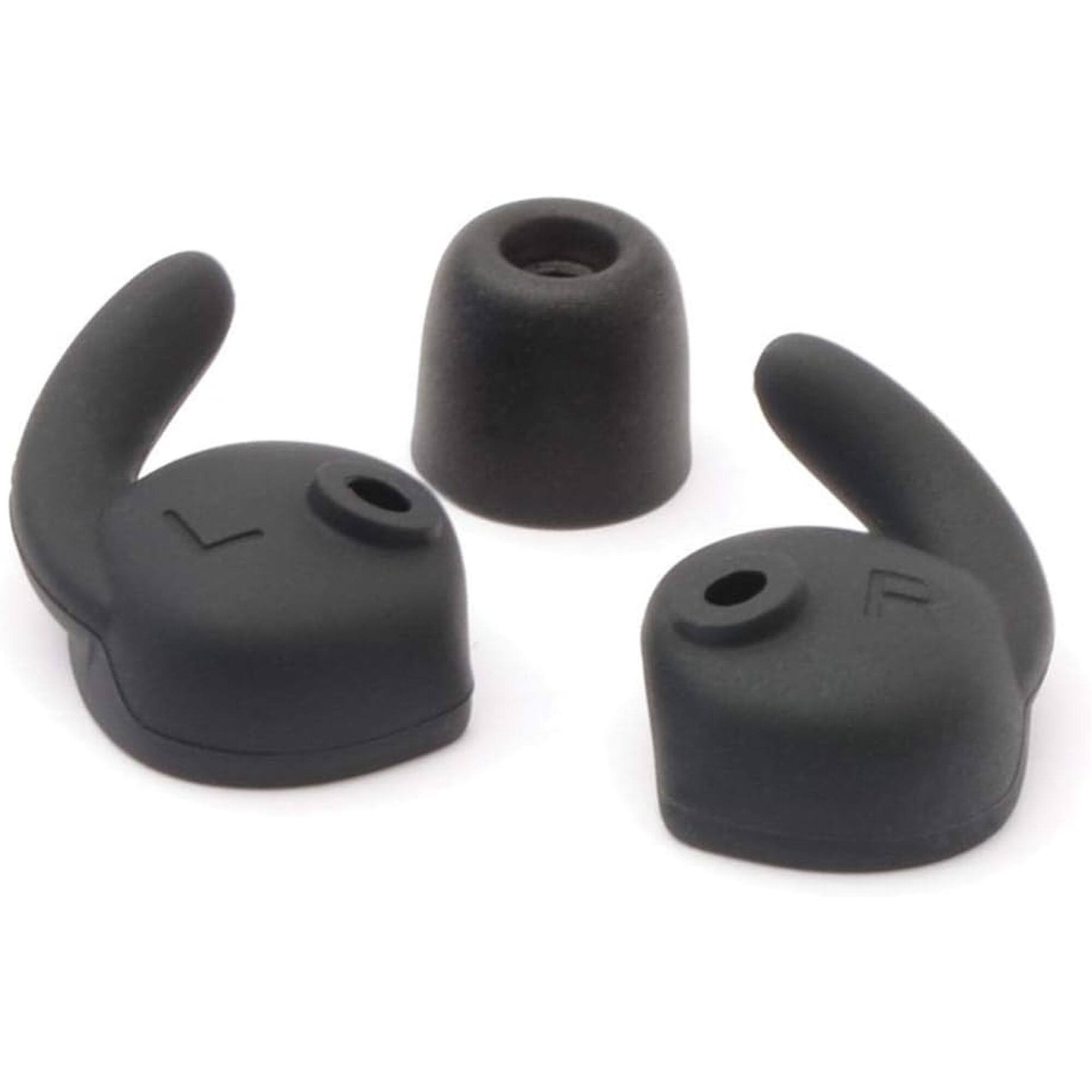 Front. Walker’s - Walker's Silencer Replacement Tips/Fins, S/M/L - Black.