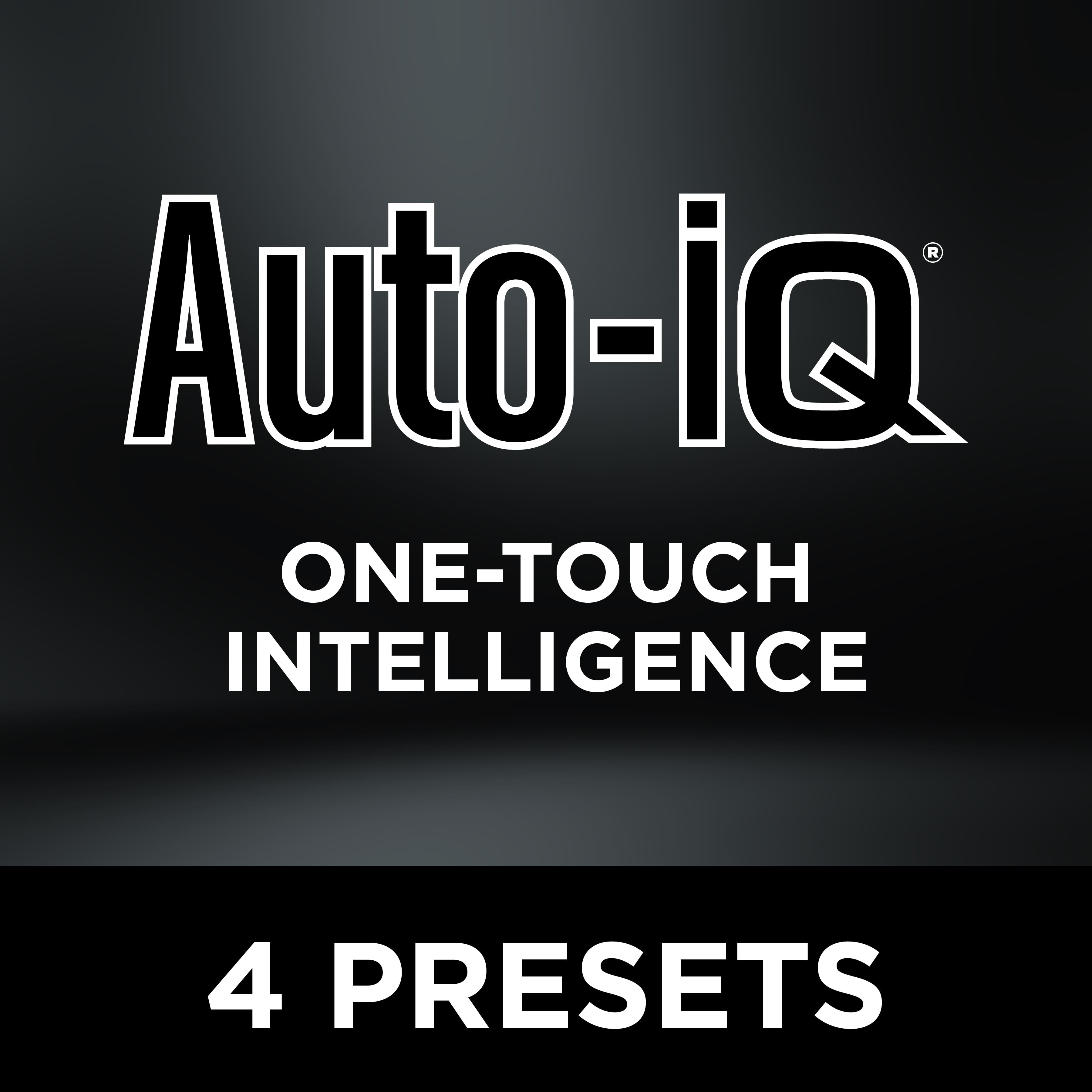 Auto-iQ ONE-TOUCH INTELLIGENCE 4 PRESETS