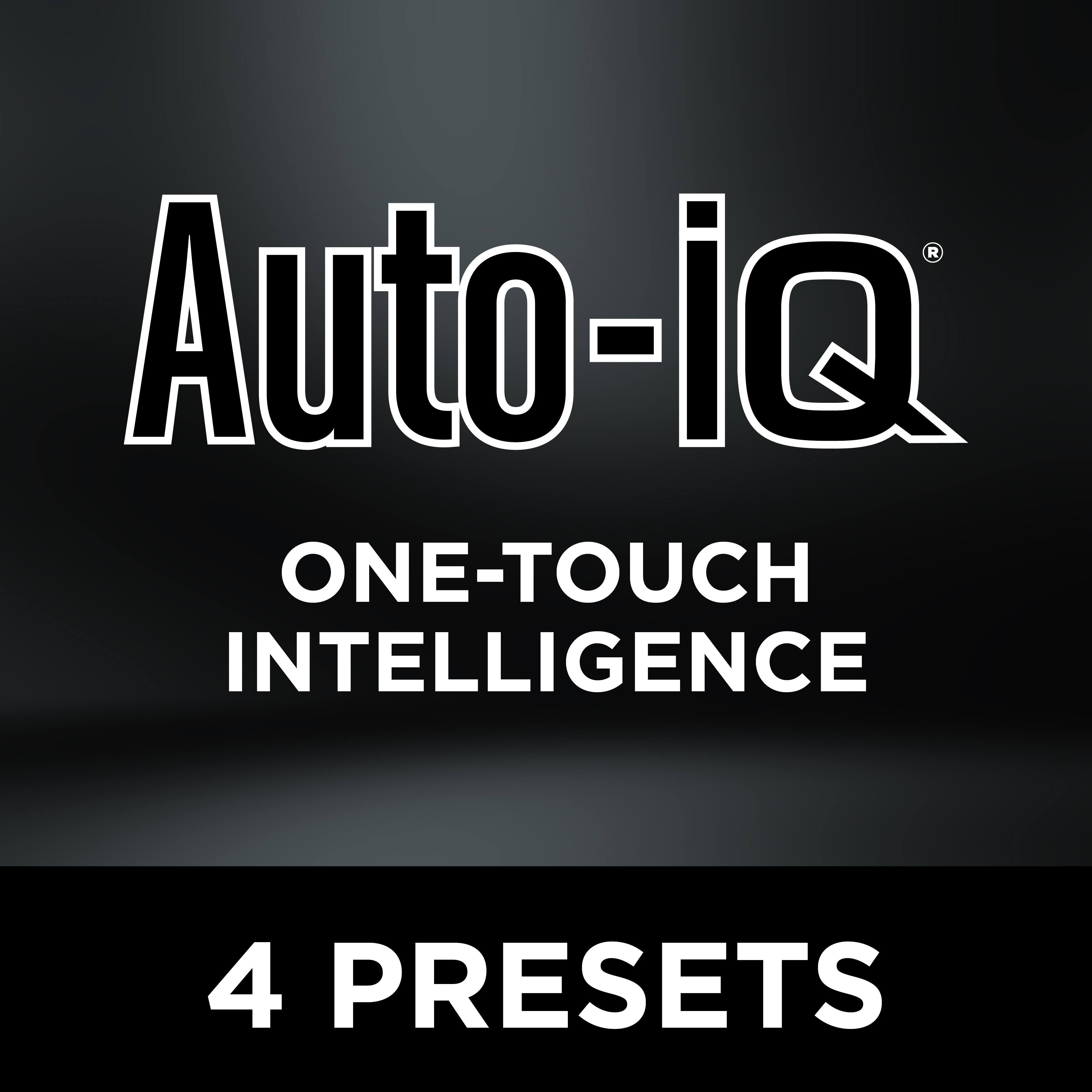 Auto-iQ ONE-TOUCH INTELLIGENCE 4 PRESETS
