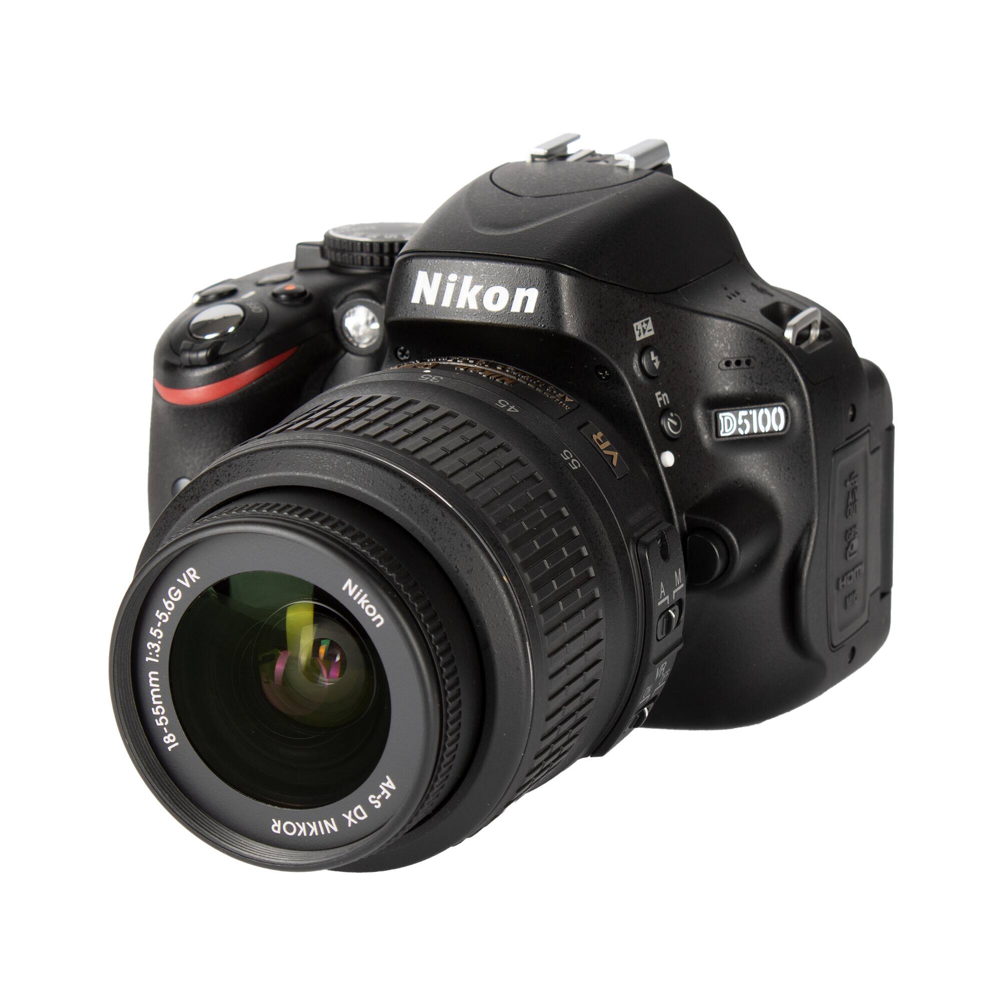 Nikon D5100 Digital SLR Camera with 18 55mm f/3.5 5.6G VR Lens