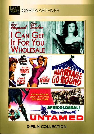 I Can Get It for You Wholesale;Marriage-Go-Round;Untamed-DVD