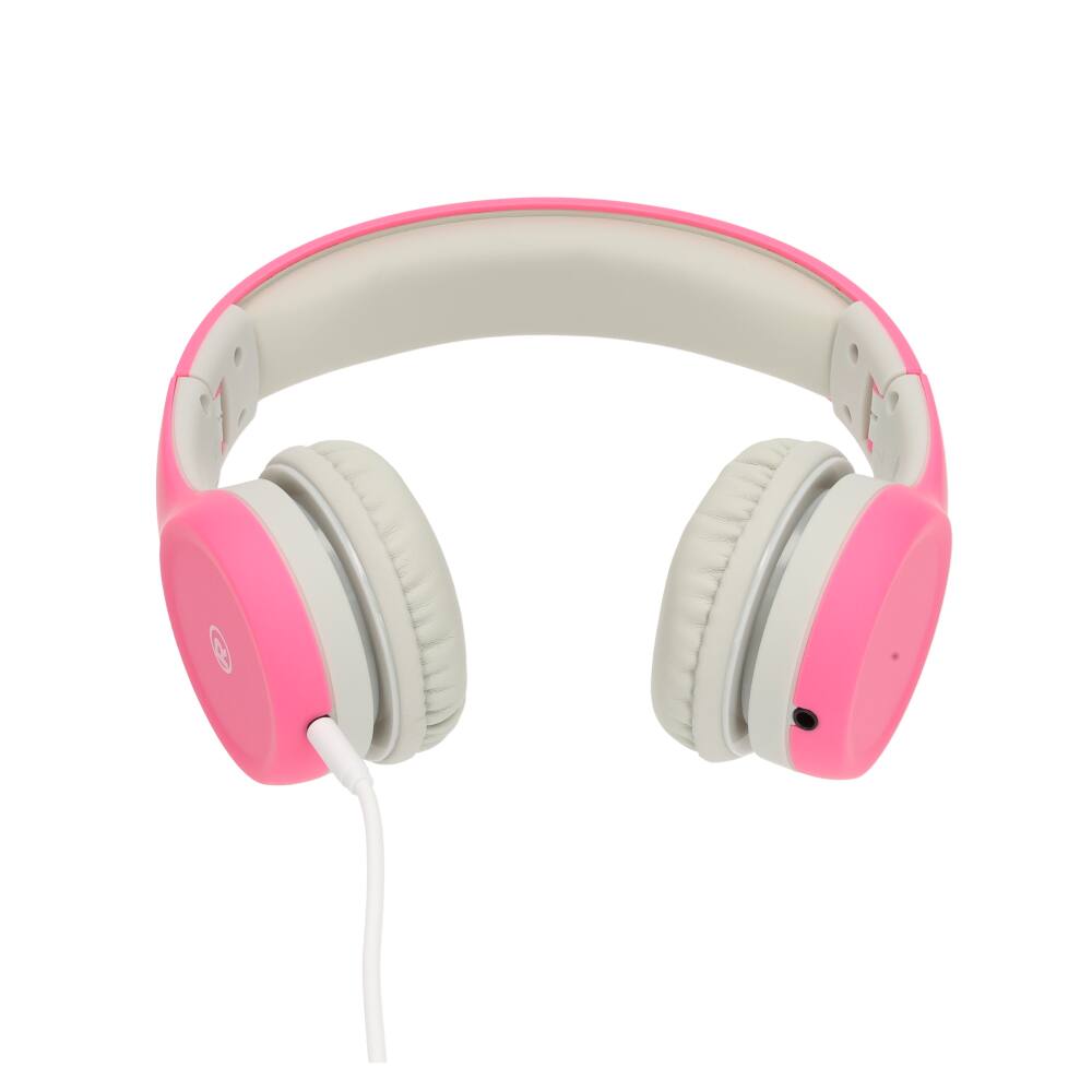 Angle. RadioShack - Kids Wired Headphones - Child-Safe Volume, 3.5mm Plug, Soft Cushioned Ear Pads, Adjustable Foldable Headband.