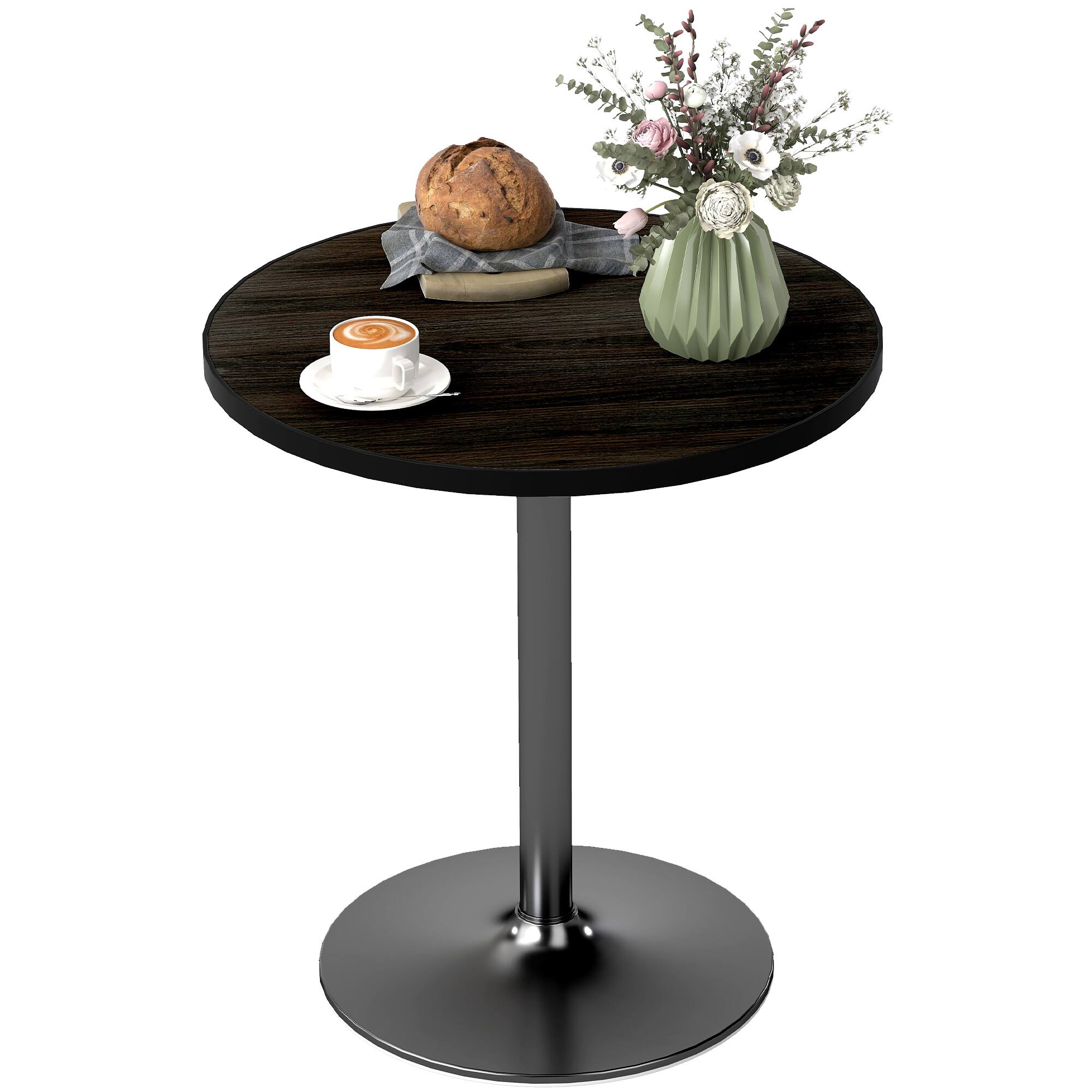 Homcom - Dining Table for 2-4 People - Black