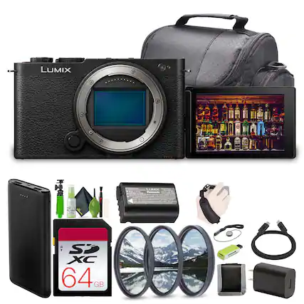 LUMIX
Panasonic
64 GB SDXC
LUMIX
Panasonic
Degeant
CO
SP XC