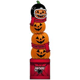 Fan Creations - Clark Atlanta University Panthers 31" Stacked Pumpkin Leaner - Multicolor