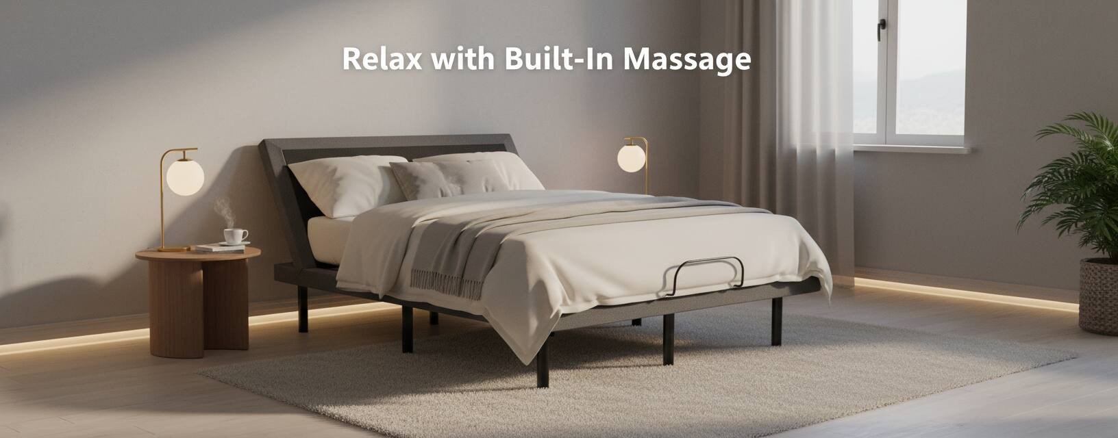 Relax with Built-In Massage