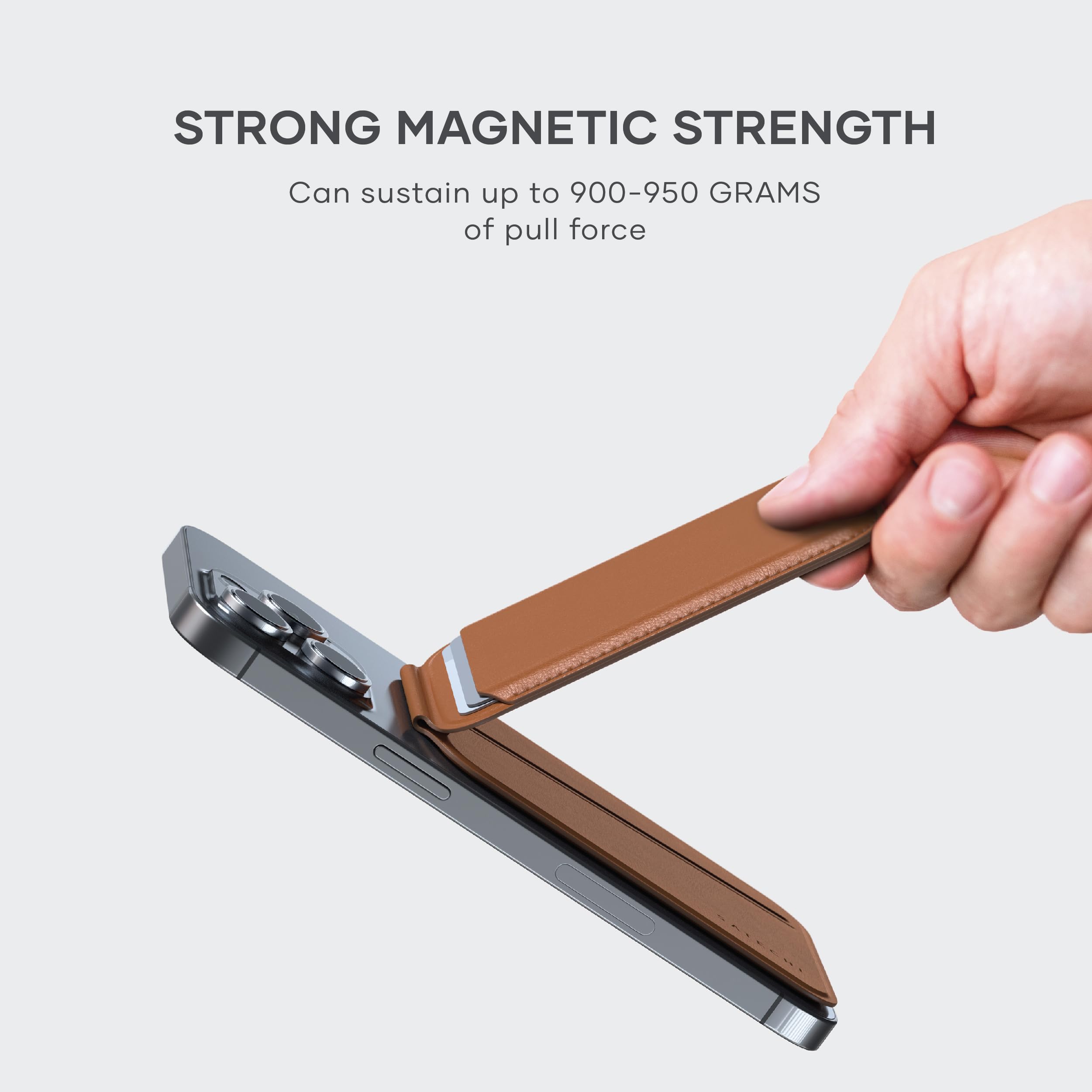 STRONG MAGNETIC STRENGTH  
Can sustain up to 900-950 GRAMS of pull force