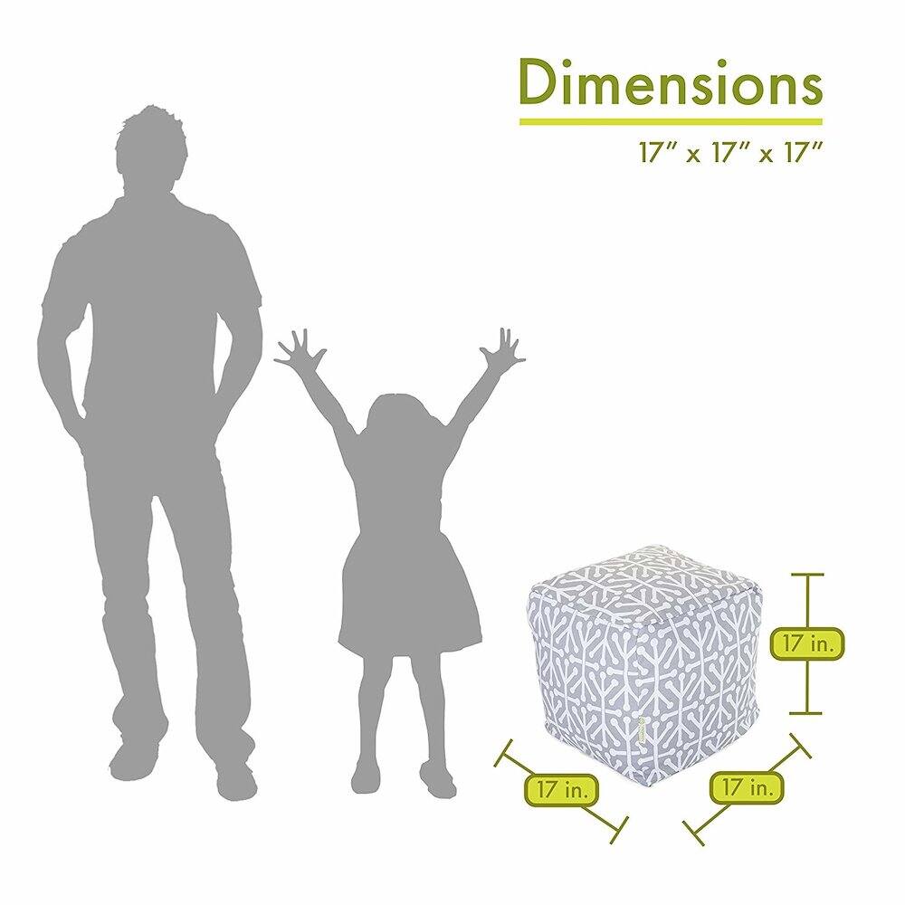 Dimensions  
17" x 17" x 17"  
17 in. x 17 in. x 17 in.