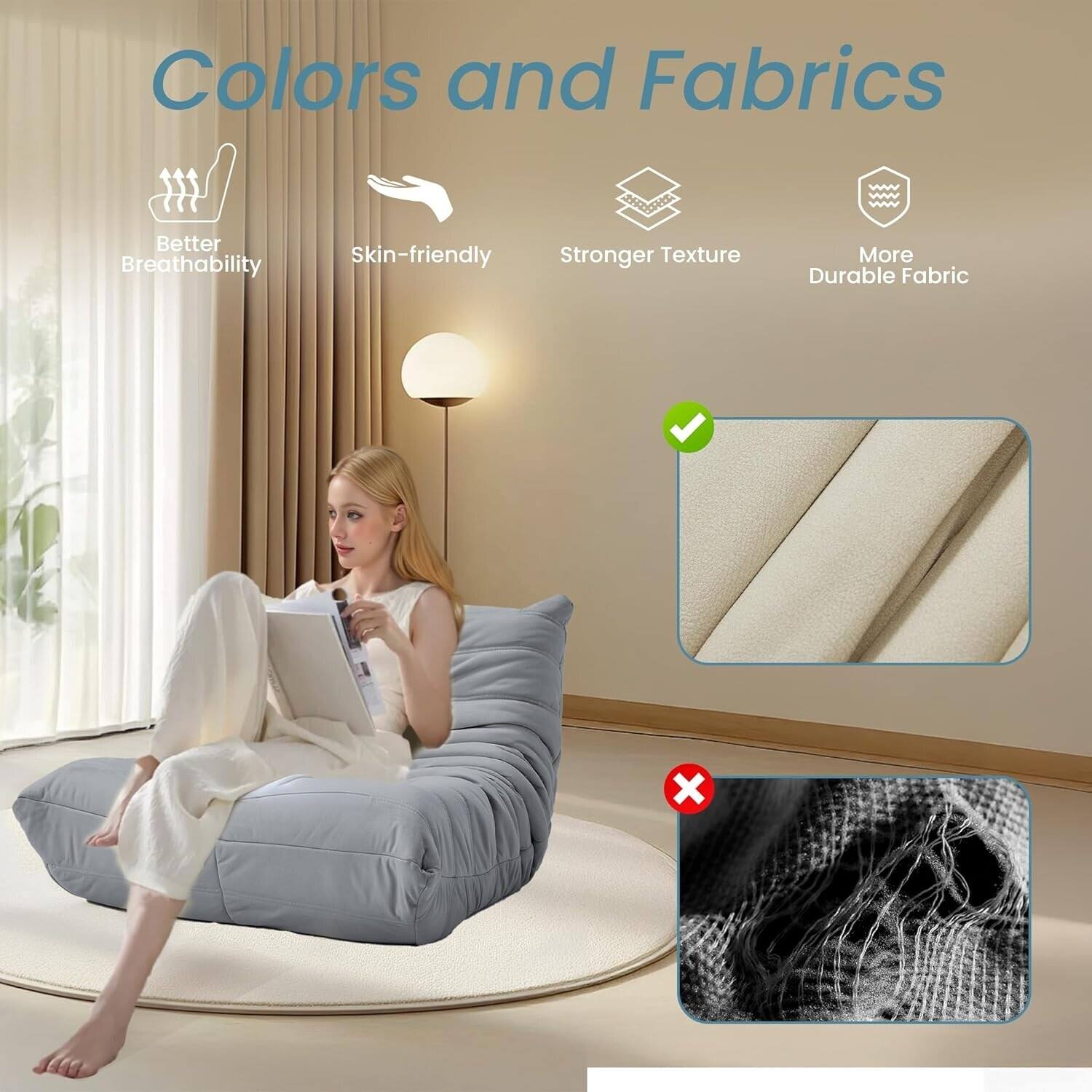 Colors and Fabrics

- Better Breathability
- Skin-friendly
- Stronger Texture
- More Durable Fabric