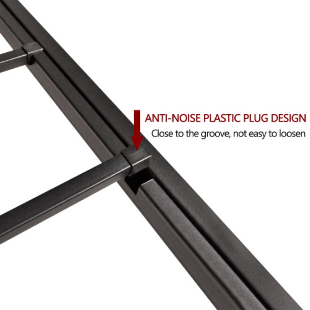 ANTI-NOISE PLASTIC PLUG DESIGN  
Close to the groove, not easy to loosen
