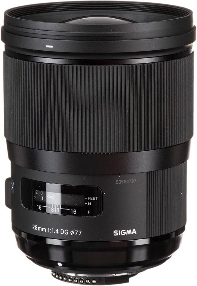 53594797 2 3 1 16 8 818 8 8 16 - FEET - F 28mm 1:1.4 DG 77 SIGMA