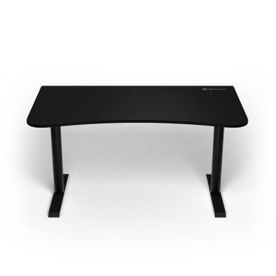 Alt View 3. Arozzi - Arozzi Gaming Desk - Medium - Pure Black.
