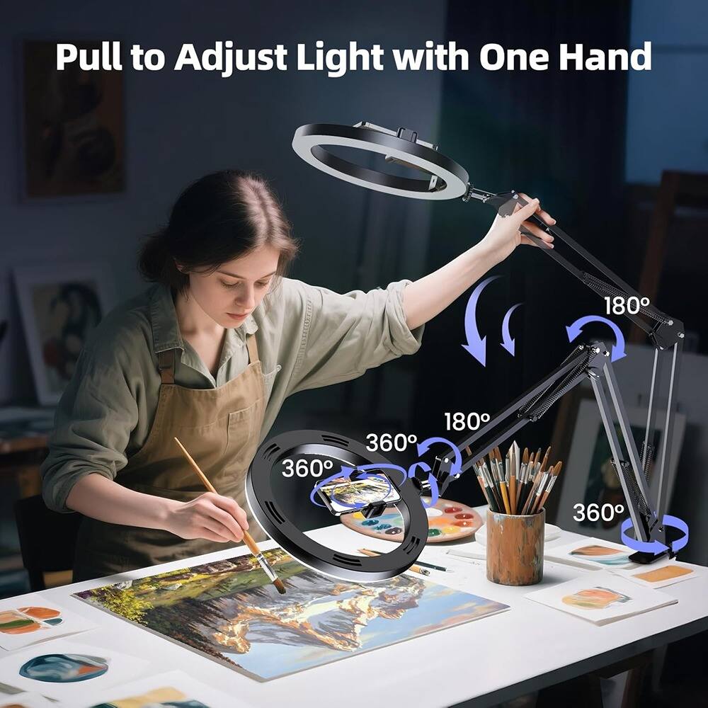 Pull to Adjust Light with One Hand

180° 360° 180° 360° 360°