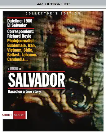 Front. Salvador (Collector's Edition) - 4K Blu-Ray.