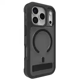 ZAGG - Rainier Snap with Kickstand for Apple iPhone 17 Pro - Smoke Black