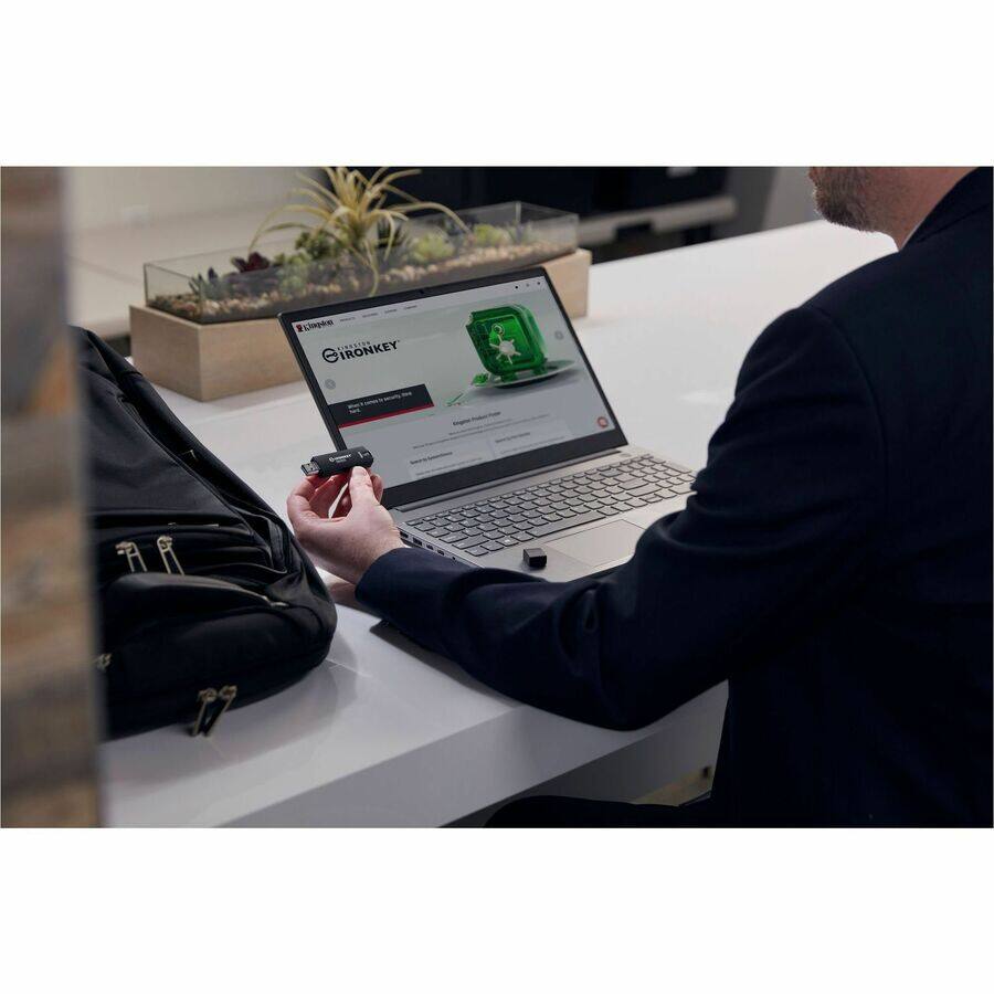 The text on the image reads:

"IRONKEY"