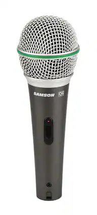 Front. Samson - Q6 Neodymium Dynamic Cardioid Handheld Mic.