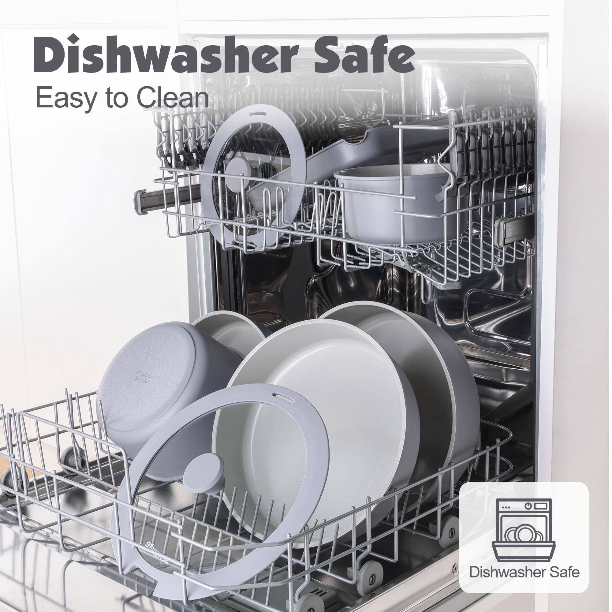 Dishwasher Safe  
Easy to Clean