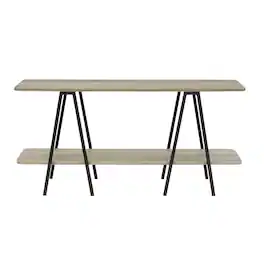 Manhattan Comfort - Celine Contemporary Modern 47" Console Table - Rustic Gray