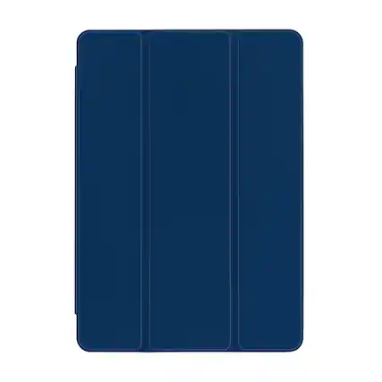 Front. SaharaCase - Samsung Galaxy Tab S11 Folio Case | Transparent Back | Slim & Durable | Venture Series - Night Sky Blue.