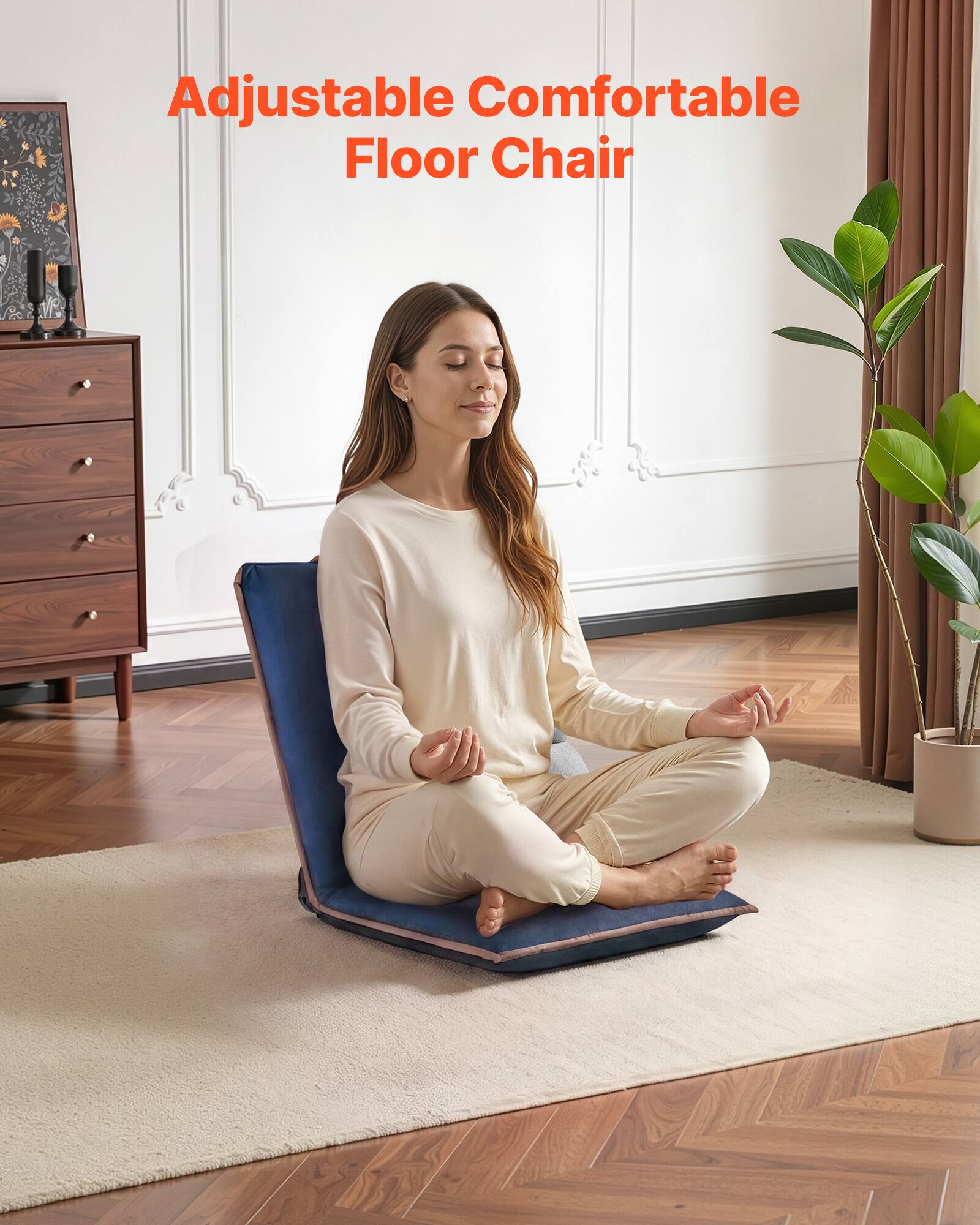 Adjustable Comfortable Floor Chair