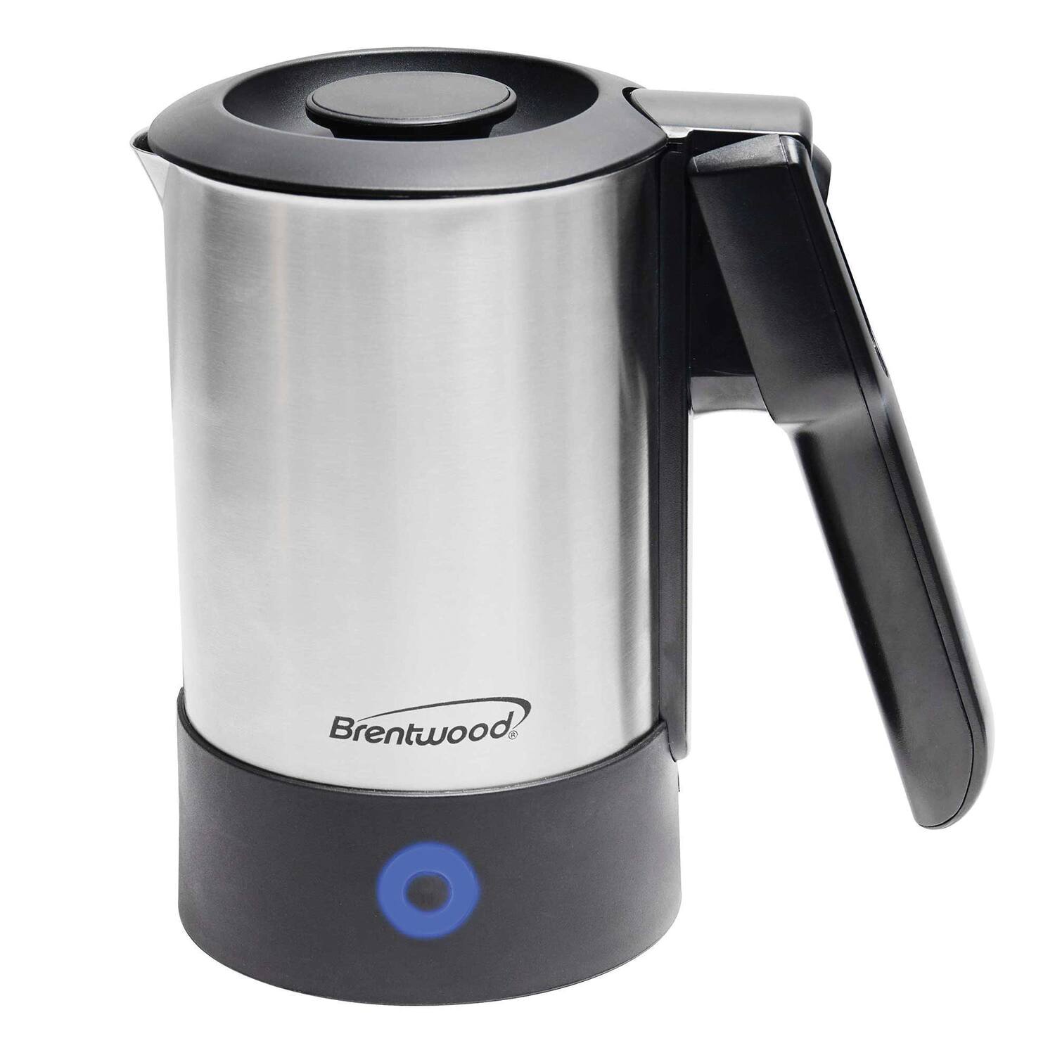 Alt View 6. Brentwood - Brentwood 20 Ounce Stainless Steel Electric Travel Kettle - Silver.