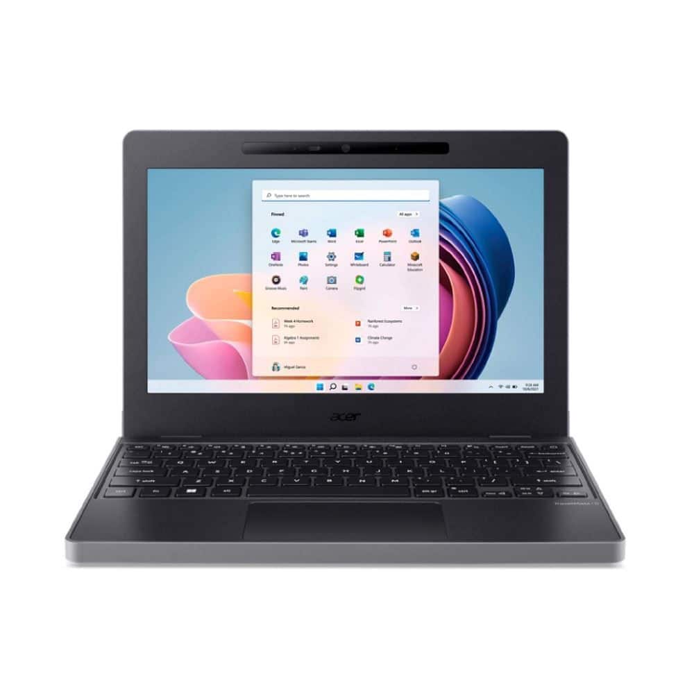 Acer - Refurbished Excellent - Refurbished TravelMate B3 Notebook 11.6" 4GB RAM 128GB SSD - Black