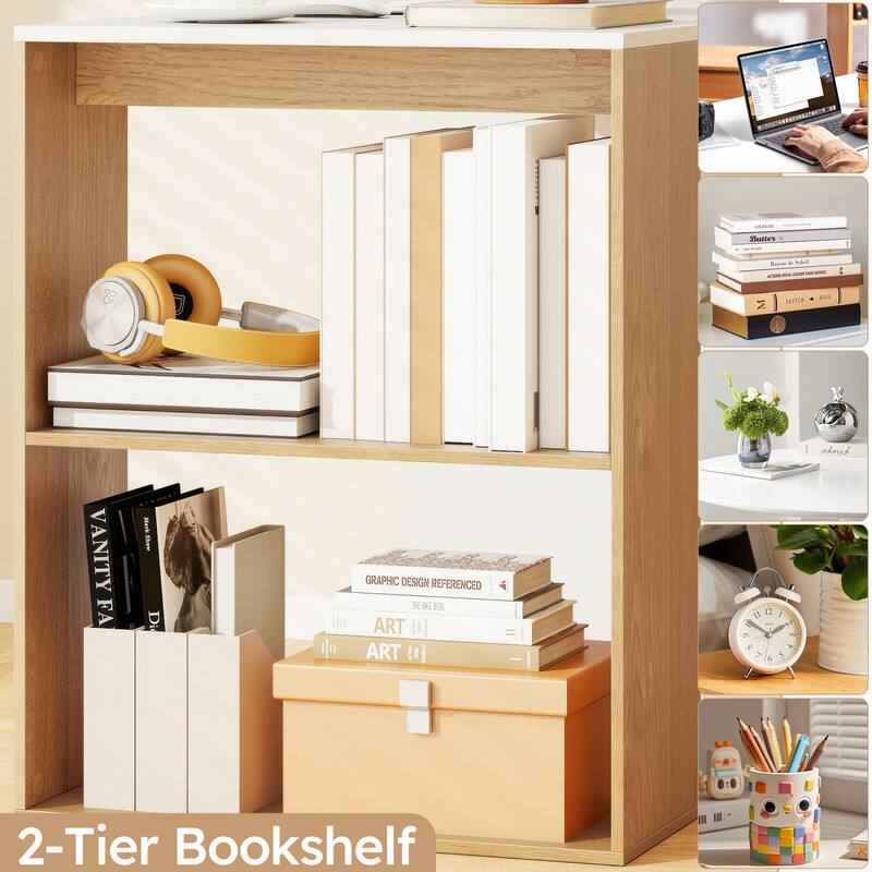 i Thaes B8 Rau & E ! SAITER pord .. V VANITY FA Mank Di GRAPHIC DESIGN REFERENCED TE a HONK ART ART 6 12 1 11 & o L - - 9 3 ? & 5 abouh 2-Tier Bookshelf
