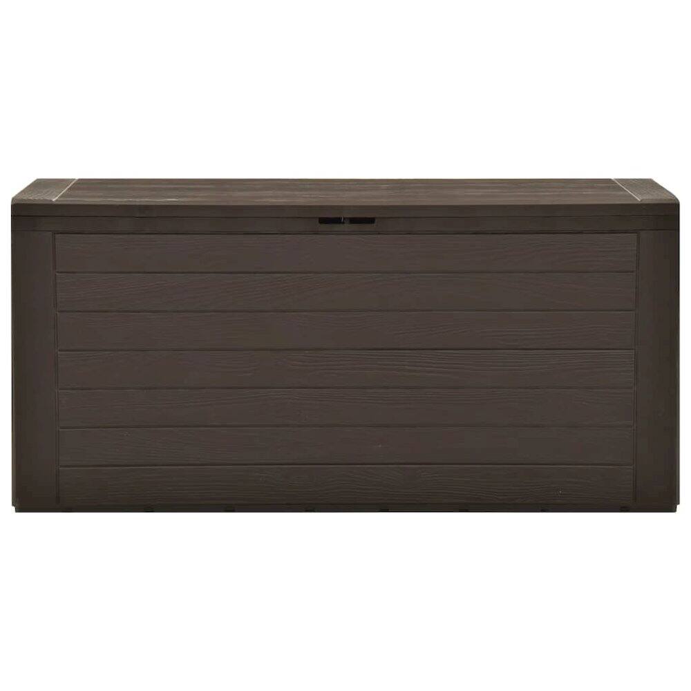 Angle. vidaXL - vidaXL Storage Box Brown Polypropylene Storage Box - Brown.