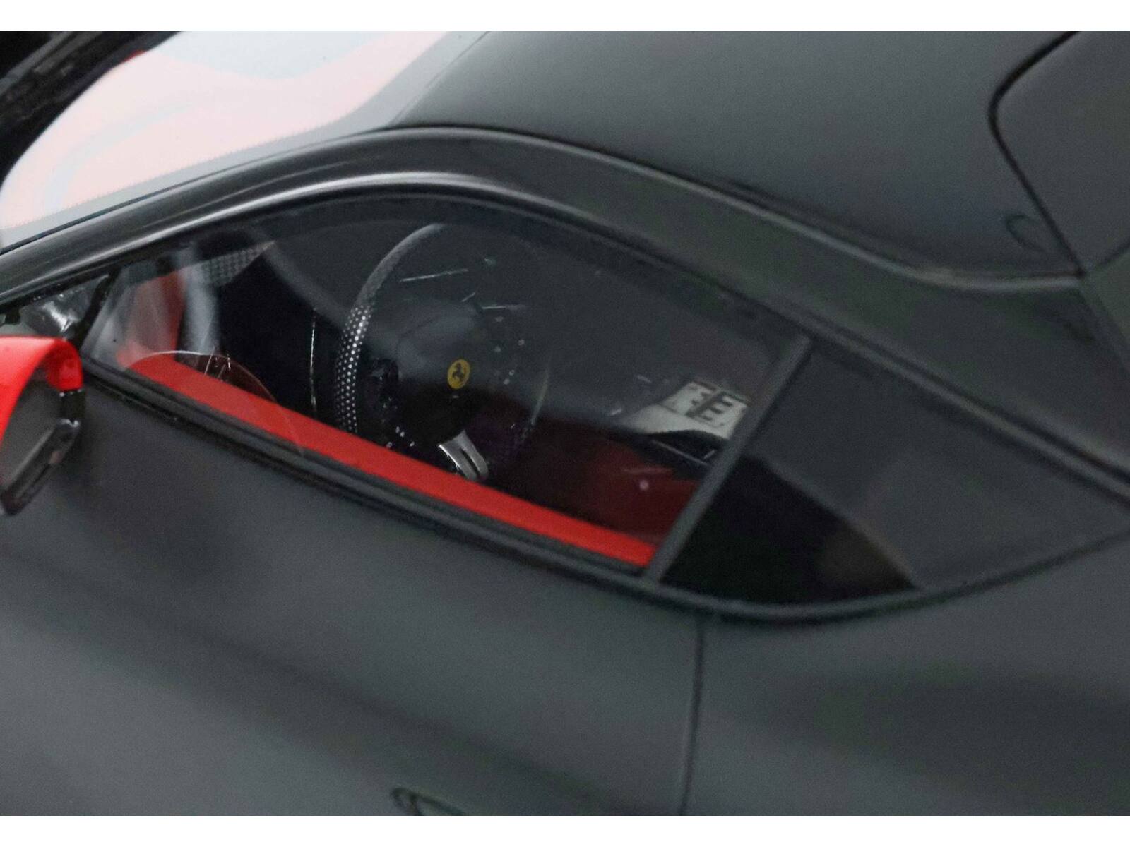 Alt View 2. BBR - Ferrari 12Cilindri with Panoramic Roof Matt Black with DISPLAY CASE Ltd Ed to 48 pieces 1/18 Model Car by BBR Models.