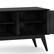 Alt View 6. Simpli Home - Draper SOLID HARDWOOD 60 inch Wide Mid Century Modern TV Media Stand in Black For TVs up to 65 inches - Black.