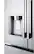 Alt View 16. LG - Counter-Depth MAX 23.7 Cu. Ft. French Door Smart Refrigerator with Zero Clearance - PrintProof Stainless Steel.